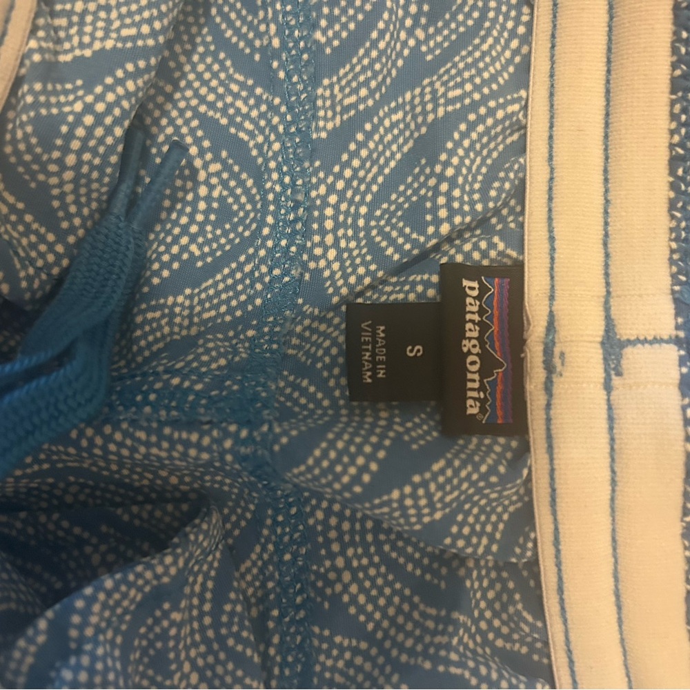 Patagonia bluff river port blue women’s baggies athletic shorts - Picture 6 of 6